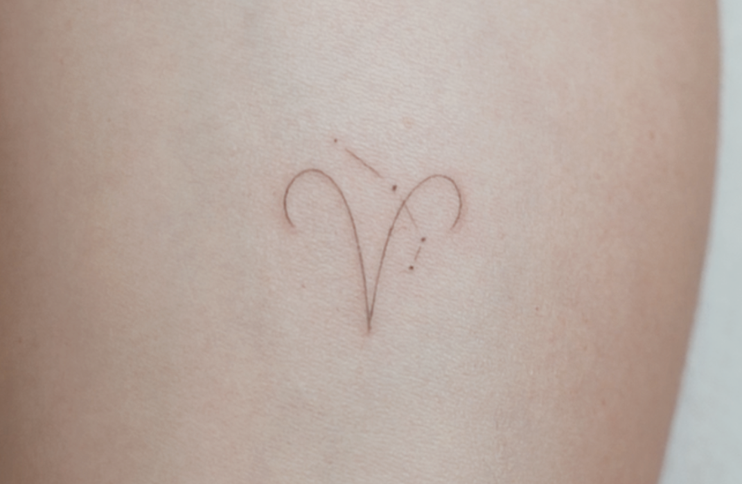 Primeira tatuagem — aluna da mentoria